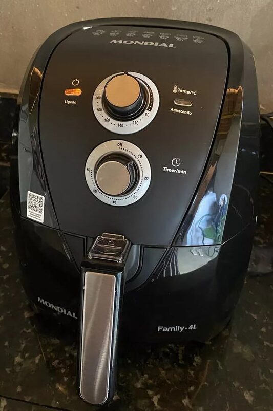 mondial fritadeira sem Óleo air fryer 4l,